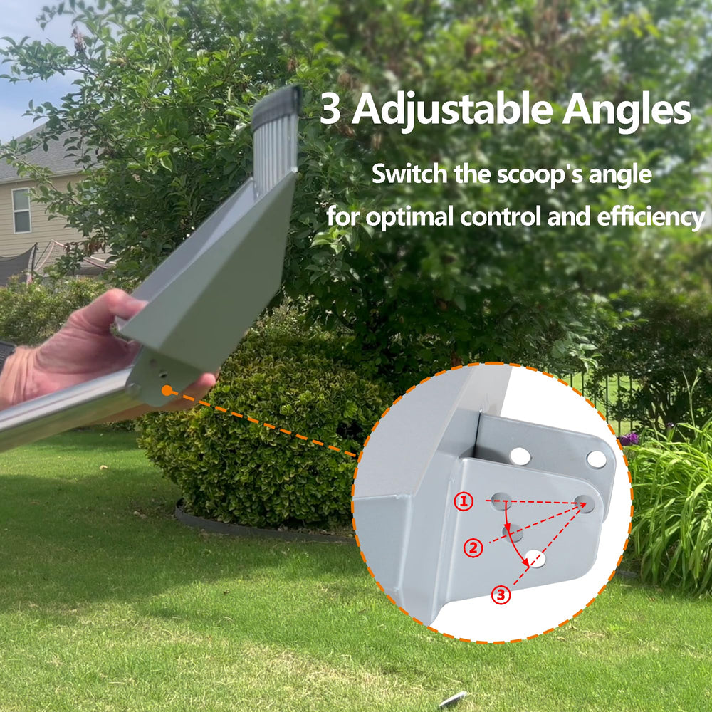 CKLT heavy duty pooper scooper is built to withstand year-round outdoor use