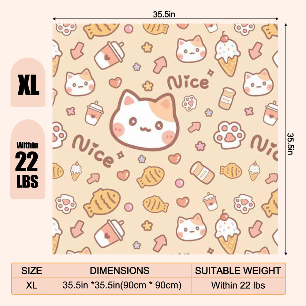 CKNCY cat wrap with self adhesive design prevents escape during care