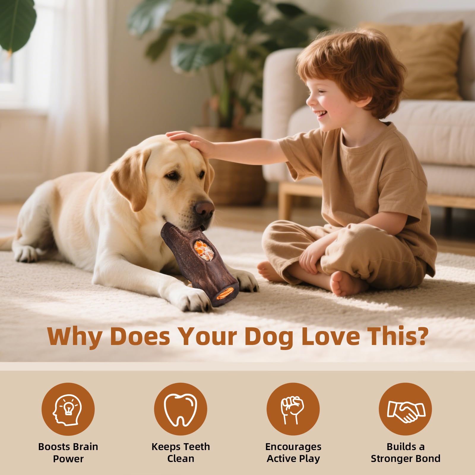ClariVora Green Dog Toy dishwasher-safe for simple cleaning.