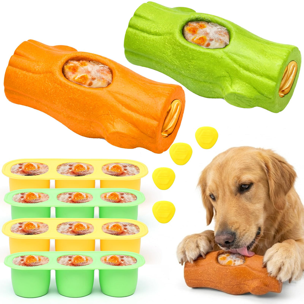 ClariVora indestructible nylon dog toy for aggressive chewers, built to endure tough play.