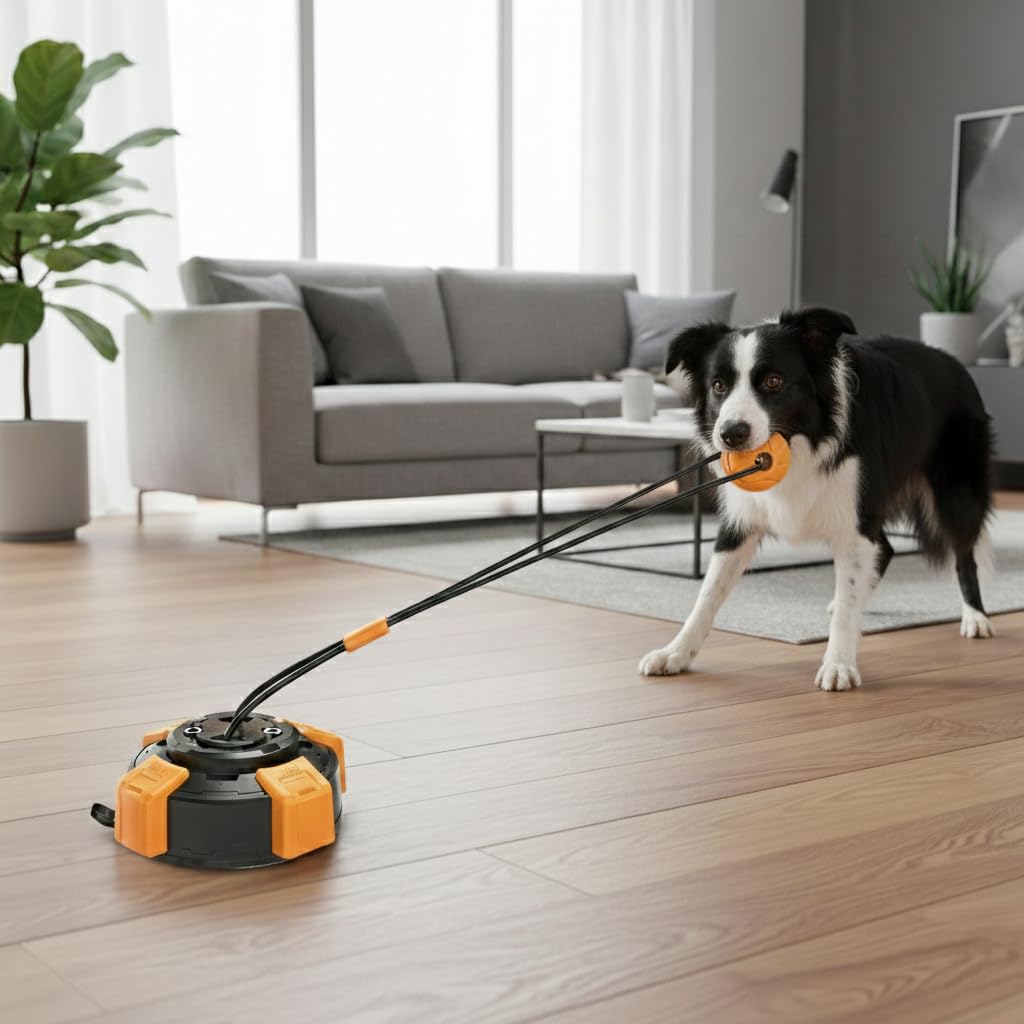 ClariVora indoor enrichment toy helps keep dogs entertained indoors.