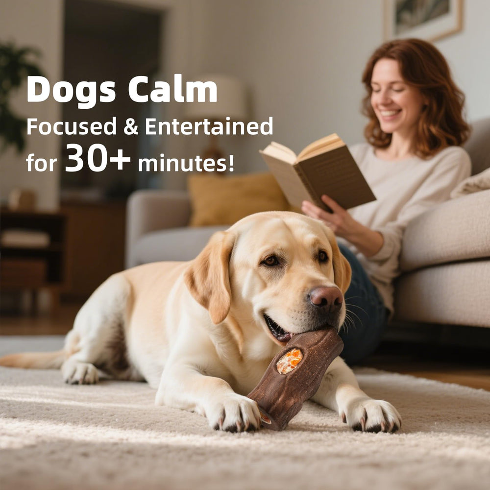 ClariVora orange-green design adds visibility during play and helps large or medium dogs.