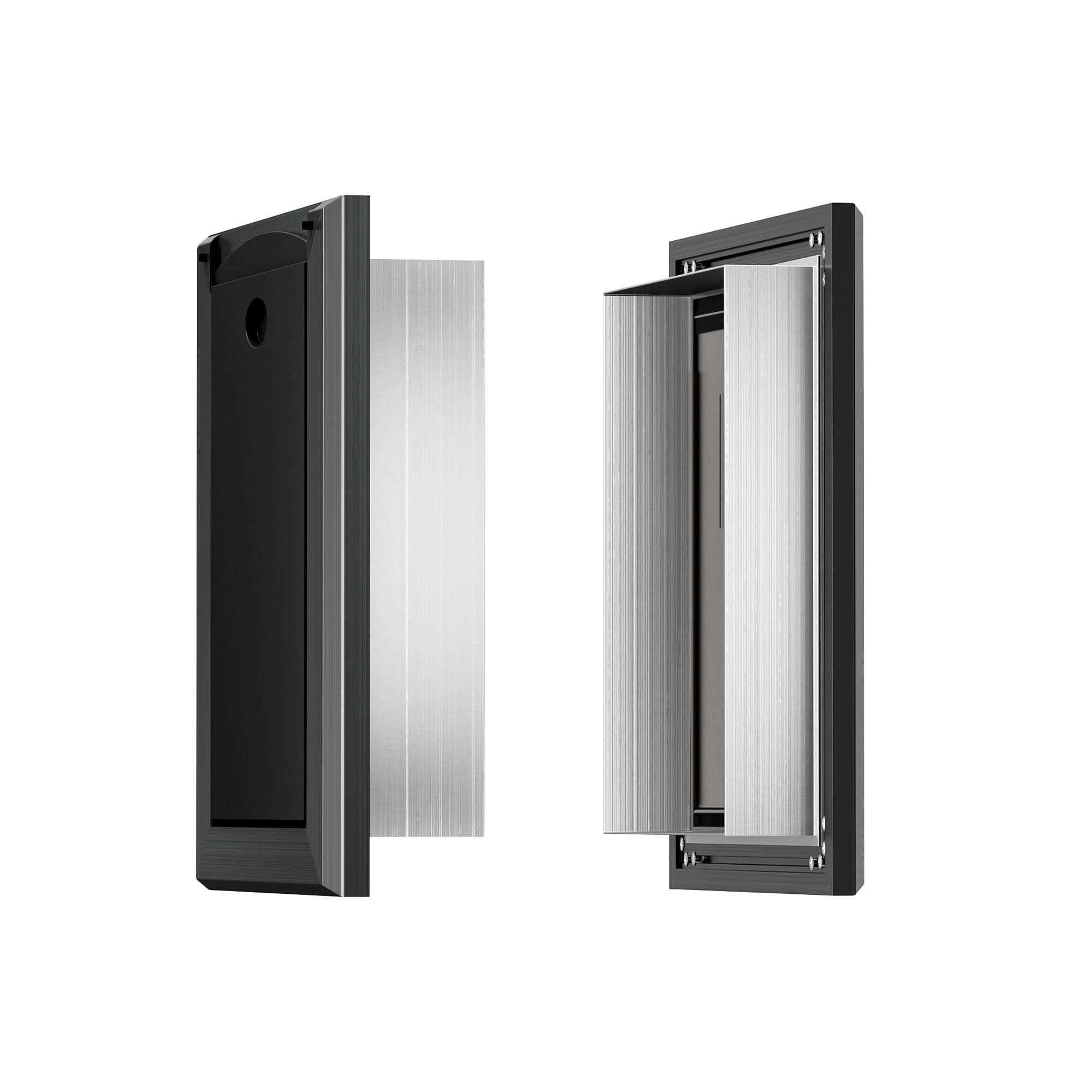 Classicmacher exterior door installation shows flexible fit on thick doors