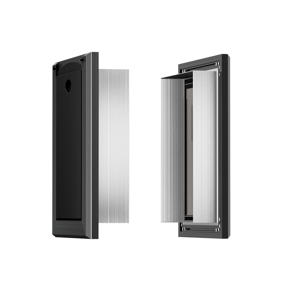 Classicmacher exterior door installation shows flexible fit on thick doors