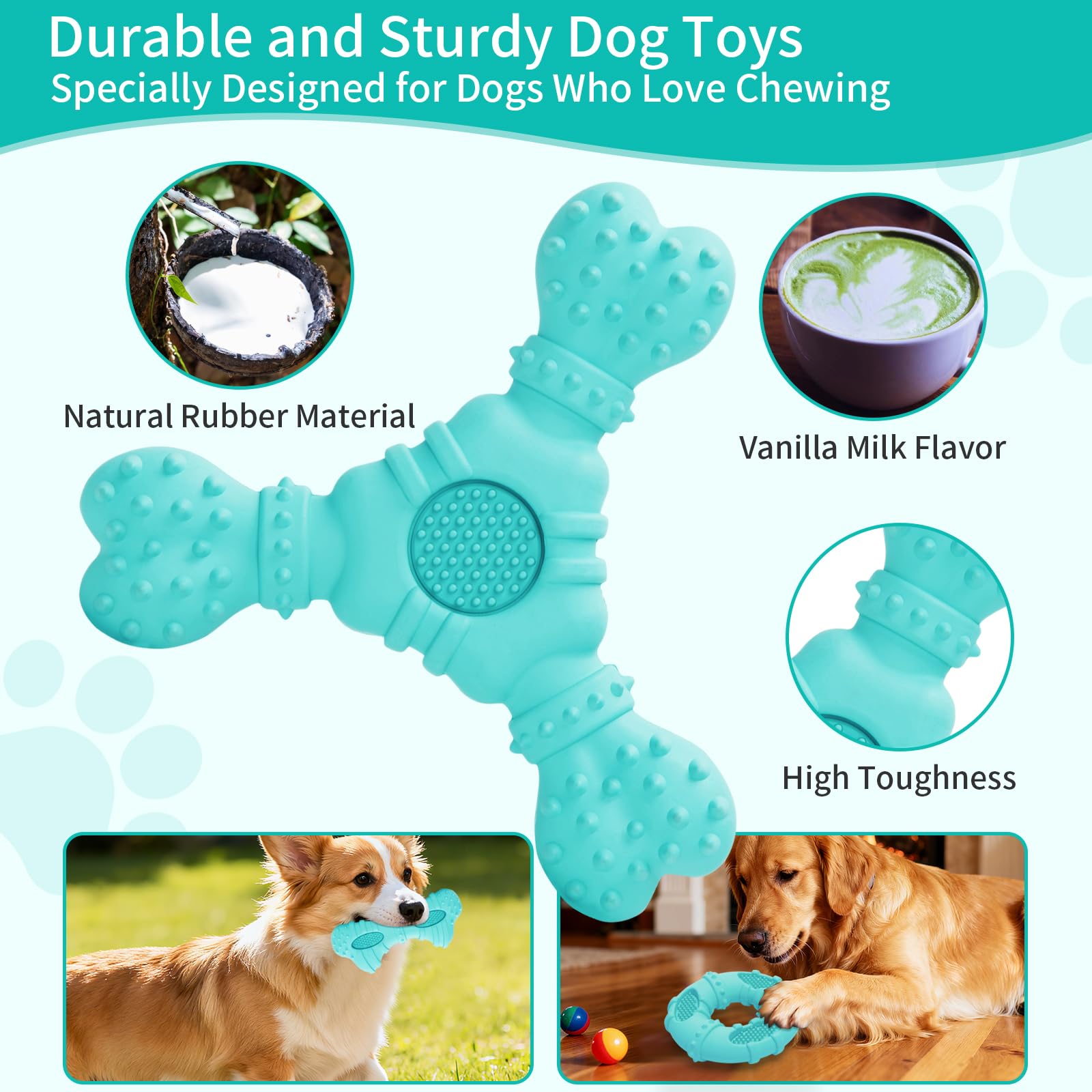 ClawClawHome dishwasher-safe chew toy for easy cleaning after play.