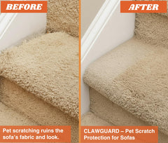 CLAWGUARD door-wall scratch barrier safeguards doors and walls during play.