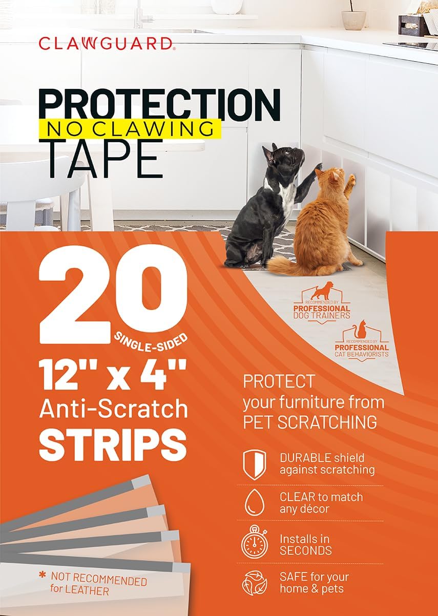 CLAWGUARD furniture scratch protector couch shields a sofa while preserving decor.
