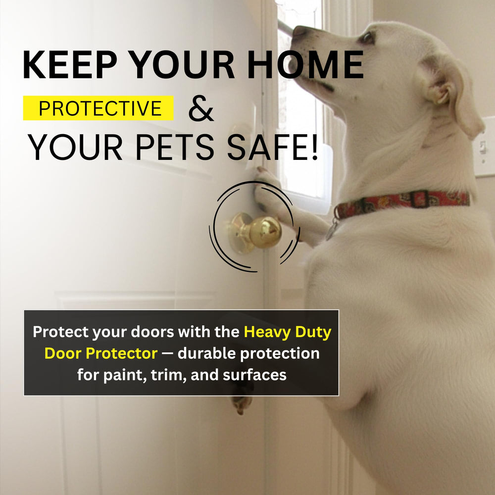CLAWGUARD protects furniture and walls from cat and dog claws.