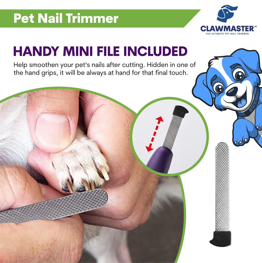 ClawMaster ergonomic non-slip handle for comfortable control