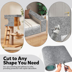 Clawvana durable polyester fabric stays intact and easy to wipe clean.