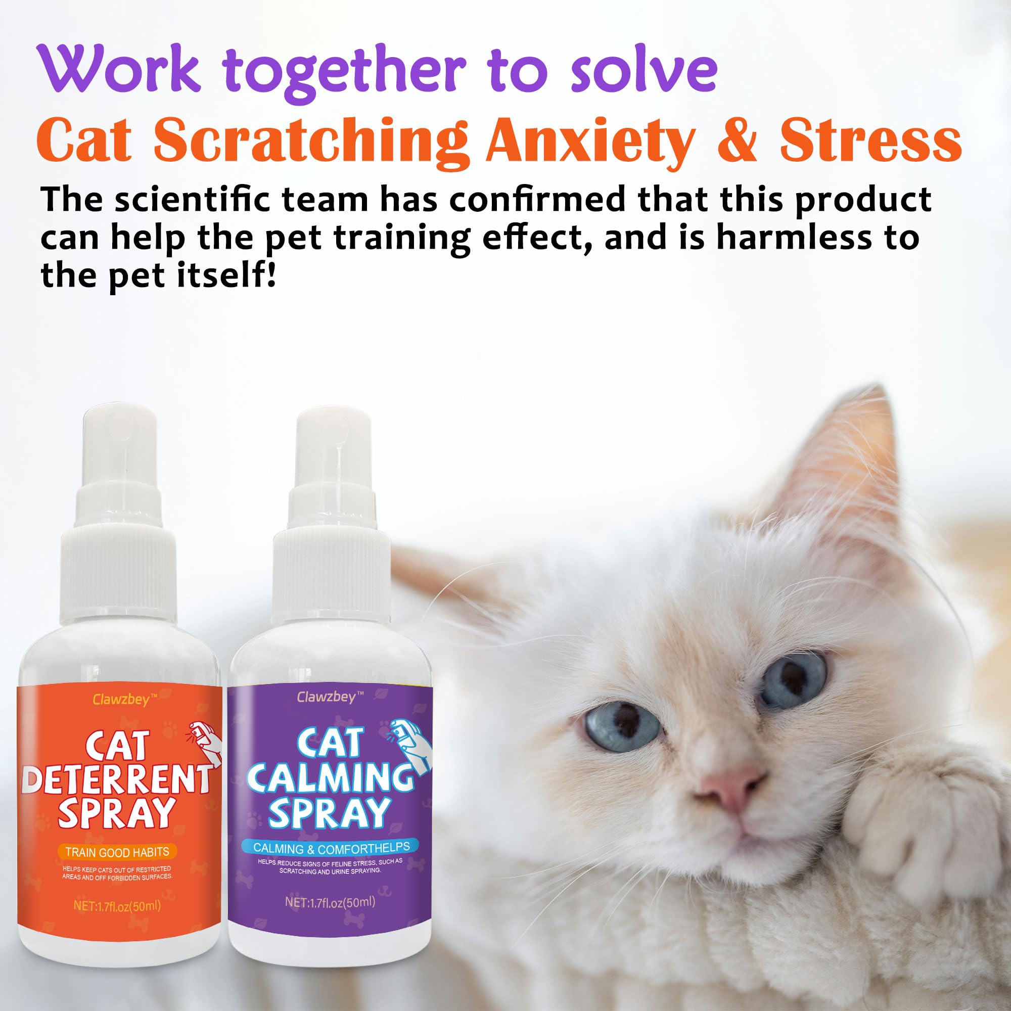 Clawzbey Two-bottle Pack offers a convenient 2-in-1 solution.