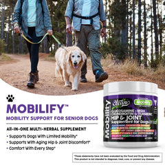 Clean Pets hyaluronic acid dogs mobility support chewy treat.
