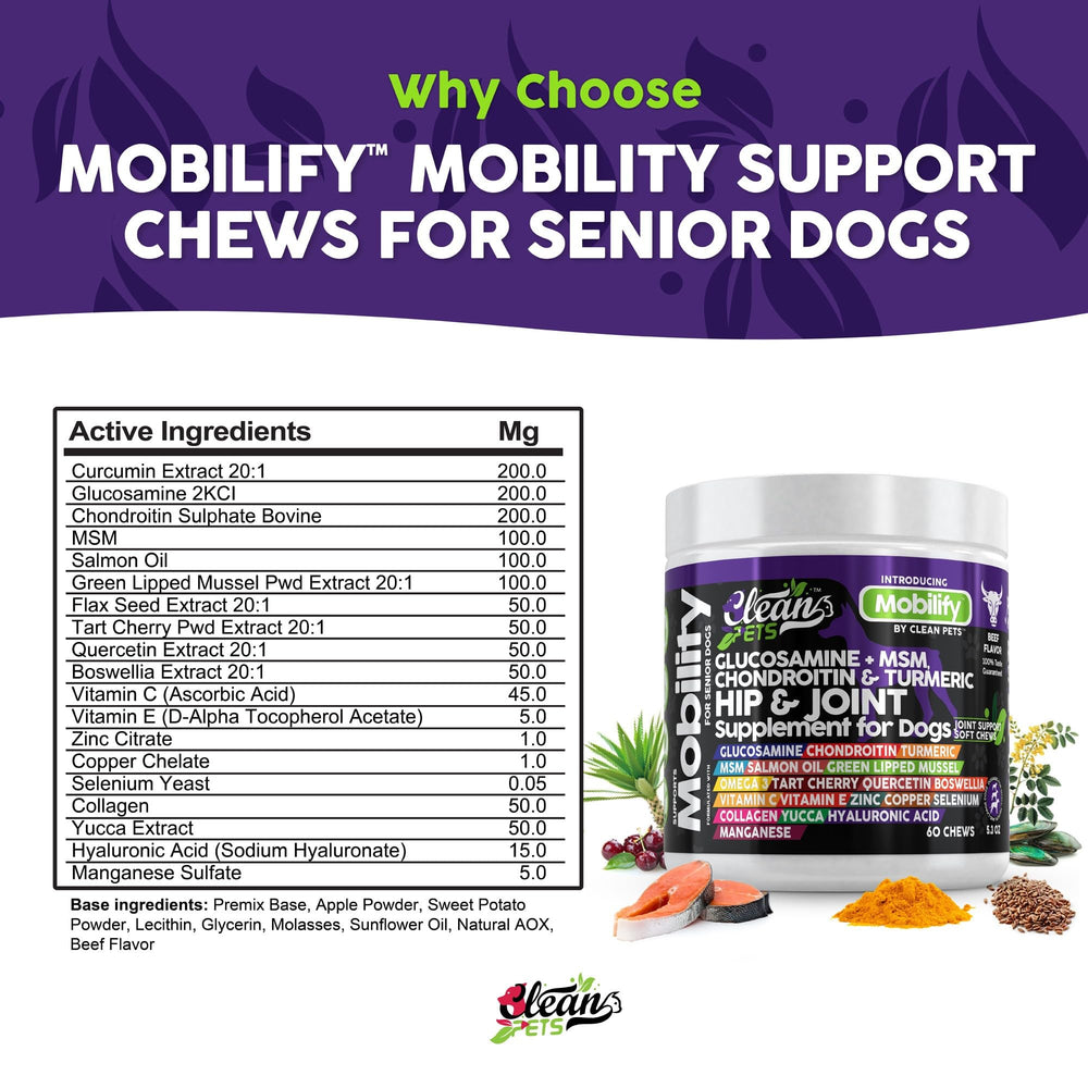 Clean Pets salmon oil dogs omega-3 soft chew for vitality.