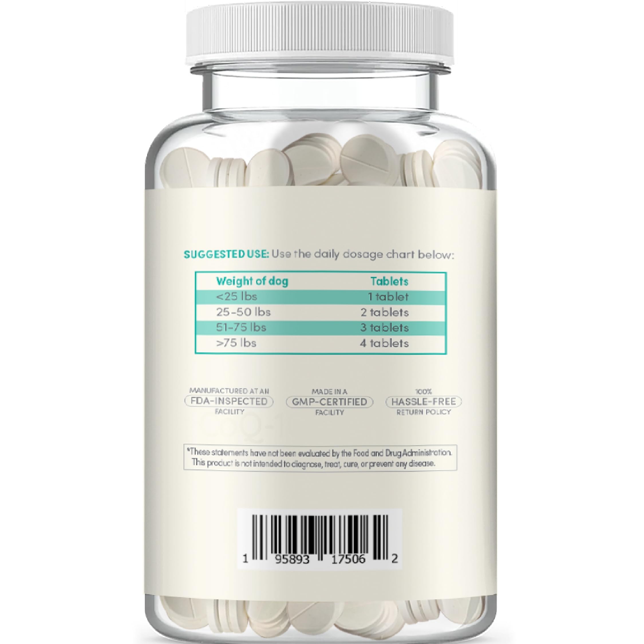Clear Formulas easy-to-dose chew close-up for simple daily care.