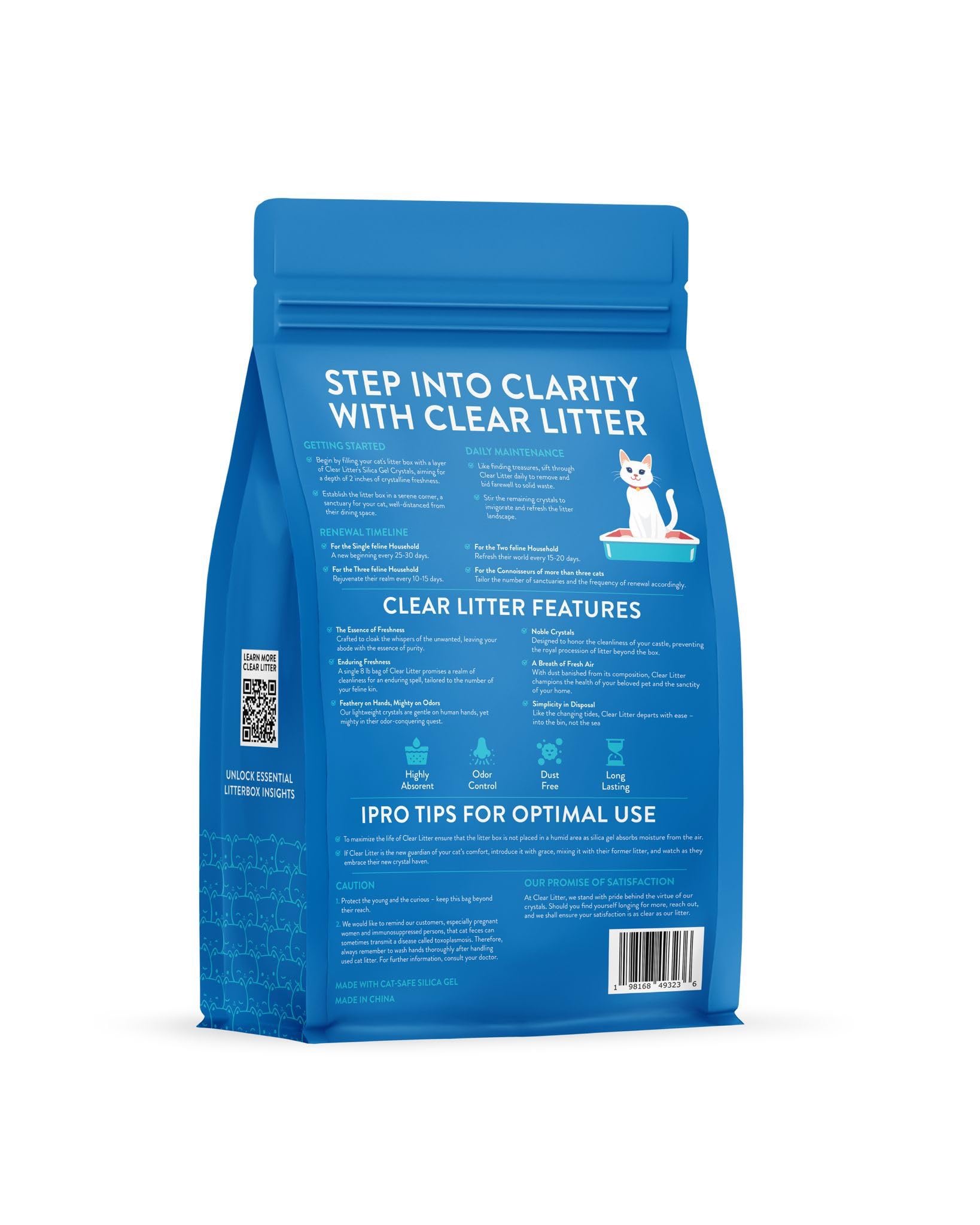 Clear Litter multi-cat-friendly setup supports several felines in one litter area.