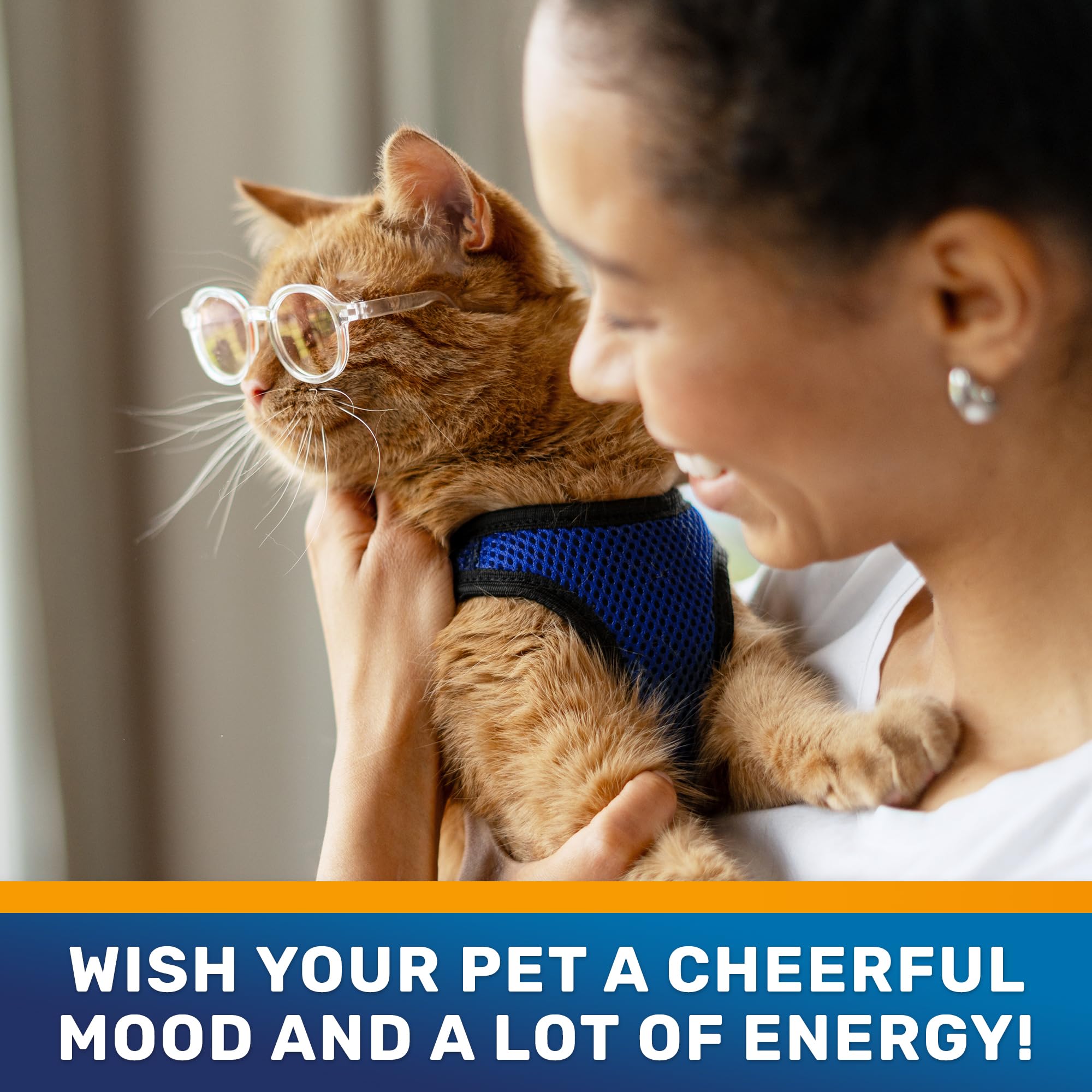 Happy pets enjoying routine with Clear Max probiotics.