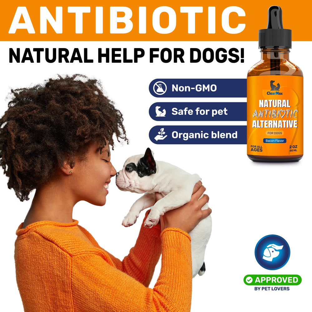 Measuring the Clear Max liquid antibiotic for easy dose control.
