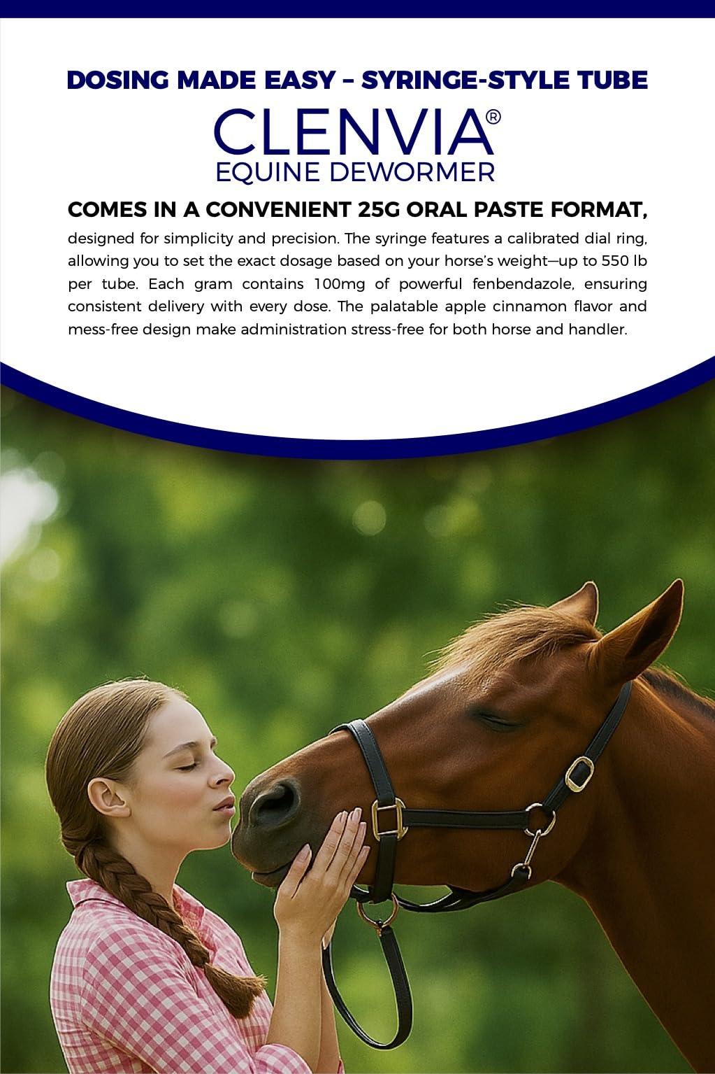 Compact four-pack for easy scheduling of deworming routines