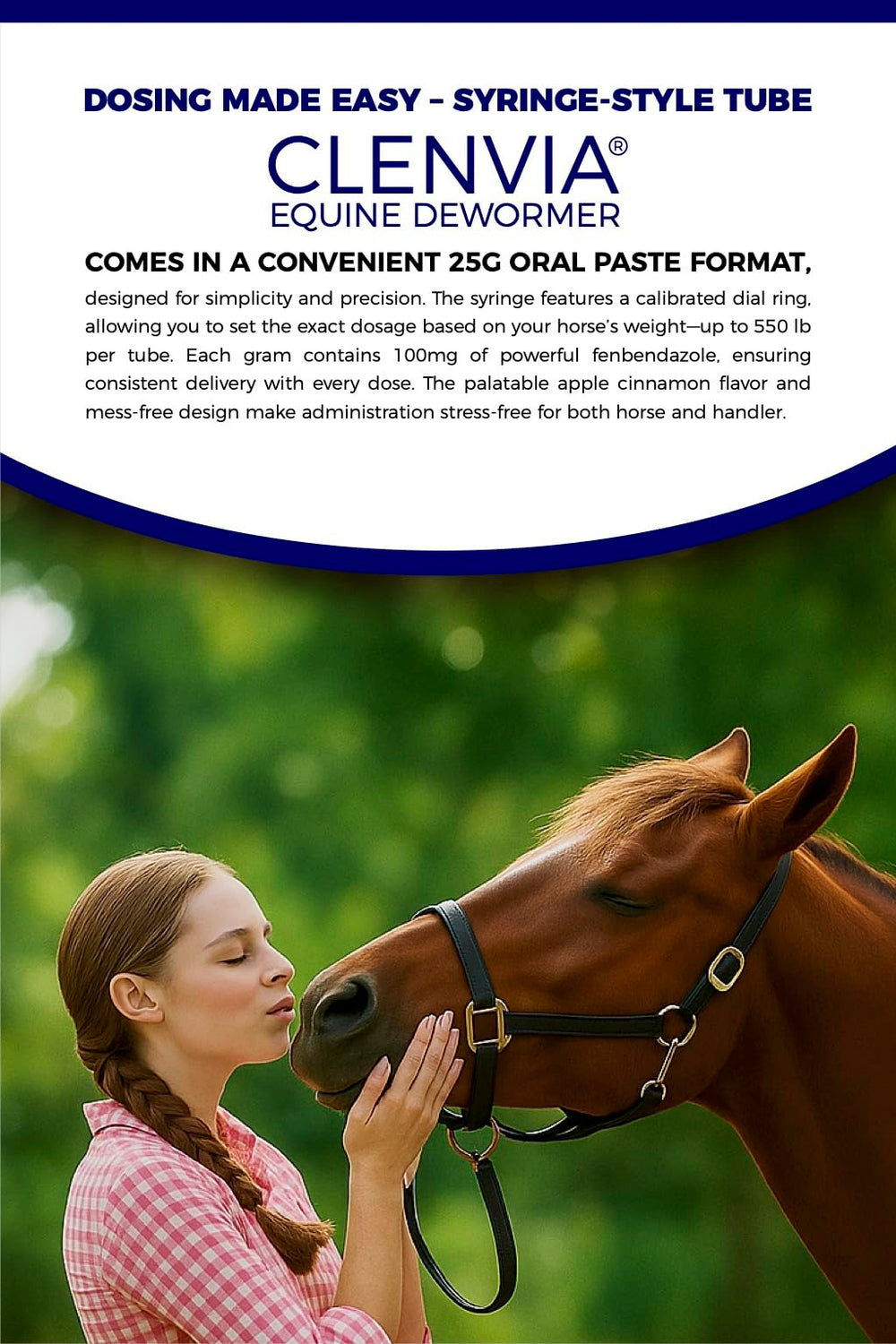 Compact four-pack for easy scheduling of deworming routines