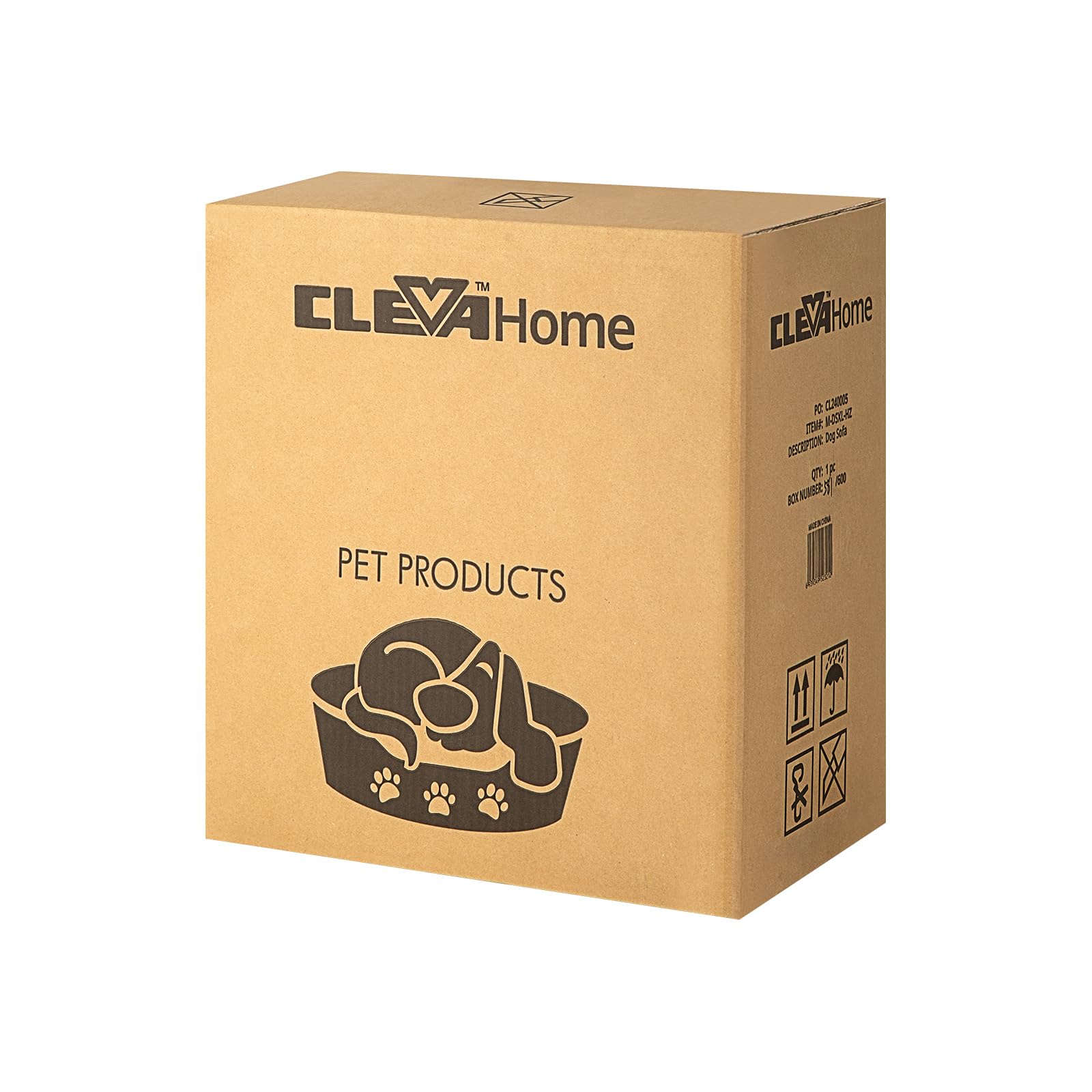 Stain-resistant fabric on ClevaHome keeps cleaning quick
