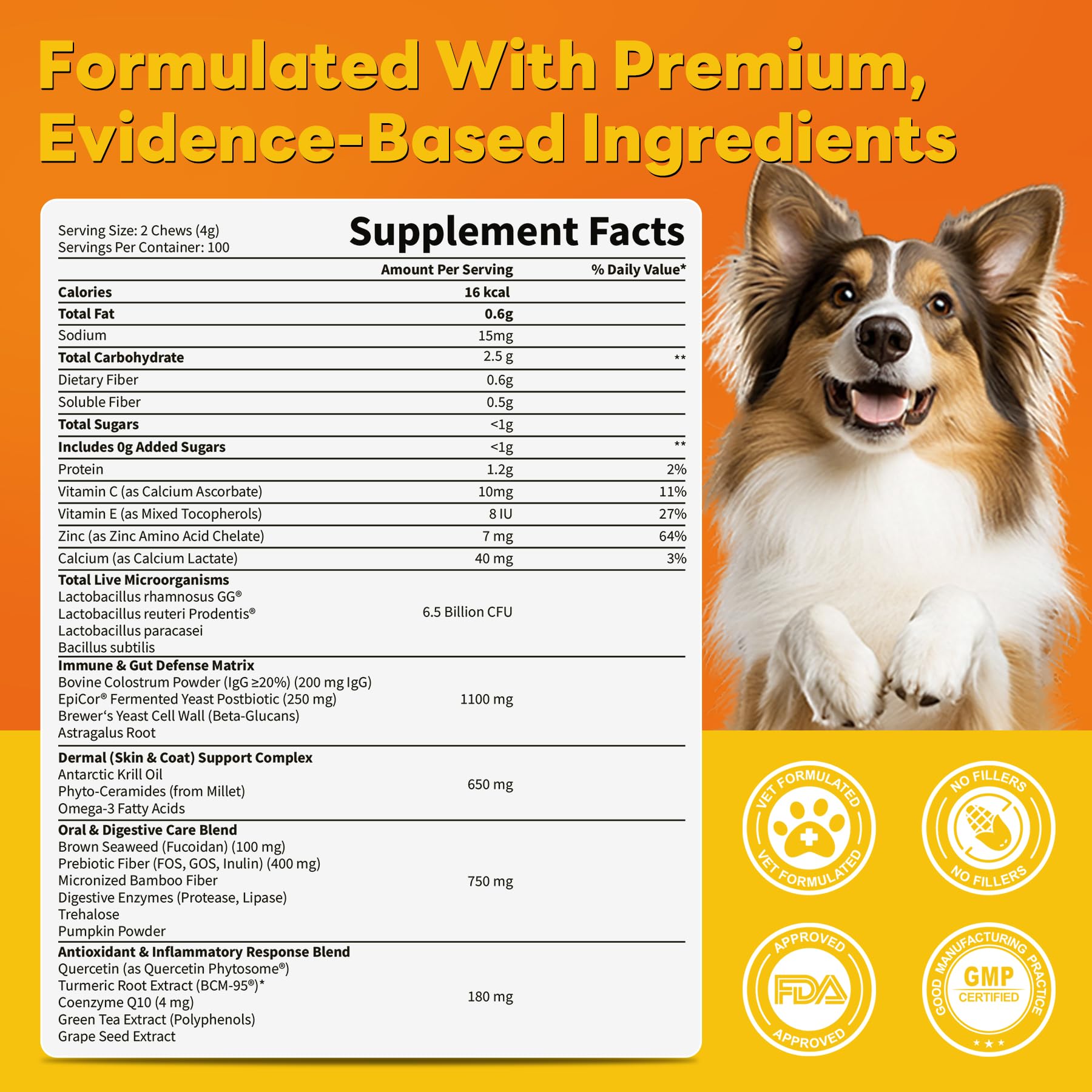 CleverasHealth daily-use chews supporting immune and coat health