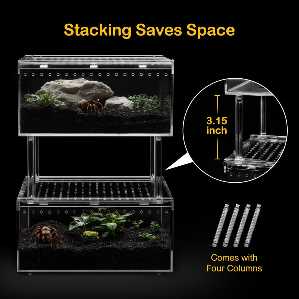 Clioran explosion-proof PC tank shows 360° visibility and durable construction.