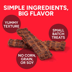 Cloud Star real beef first ingredient jerky close-up shows simple formula