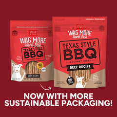 Cloud Star Texas BBQ beef treats small batch close-up highlighting real beef as ingredient