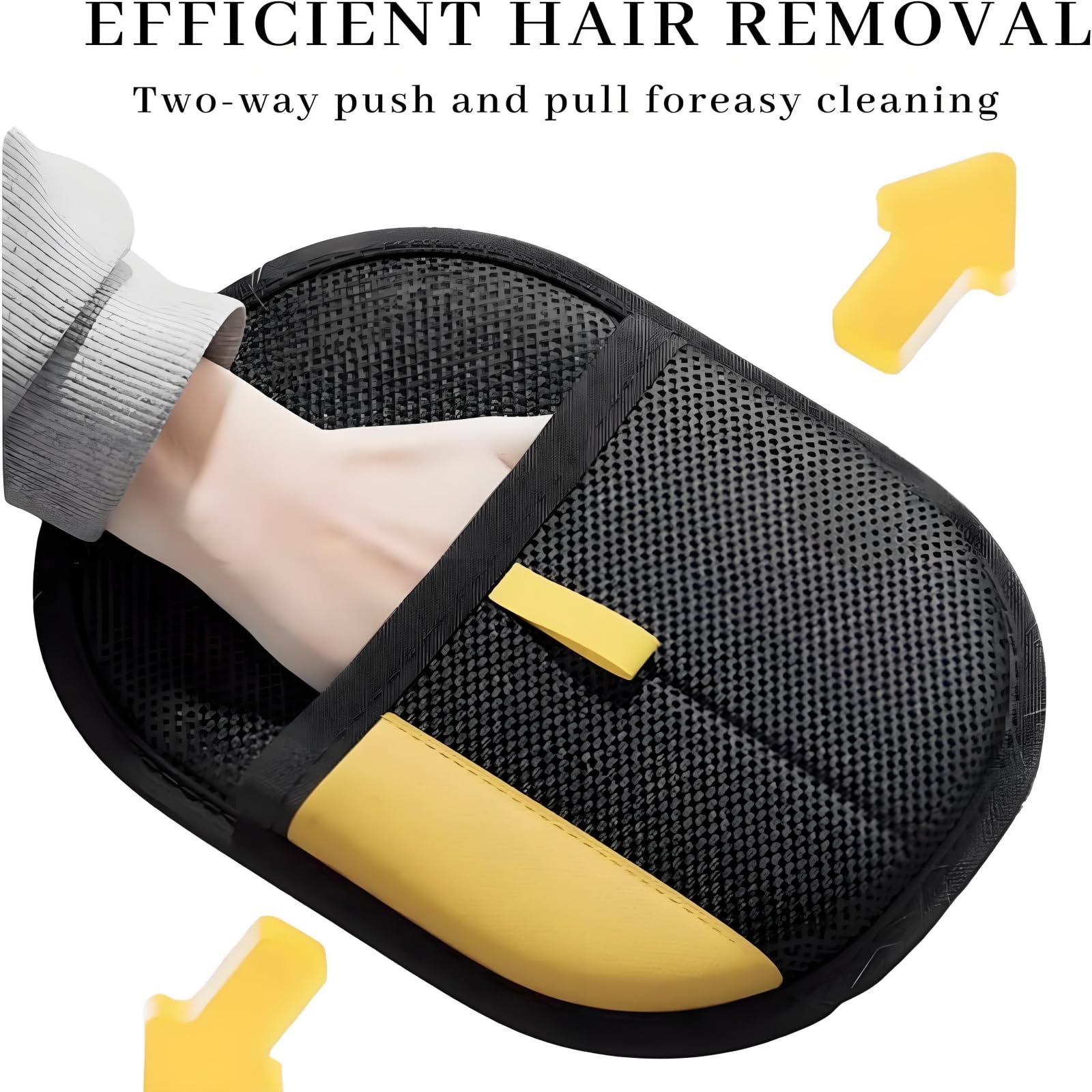 Gentle rounded tip safe for pets during grooming.