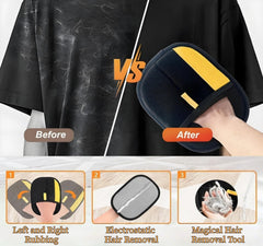 CLPCLP glove with included pet hair comb for deeper grooming.