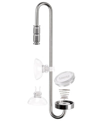 Clscea DC300-25 stainless diffuser full view for steady CO2 diffusion in aquariums