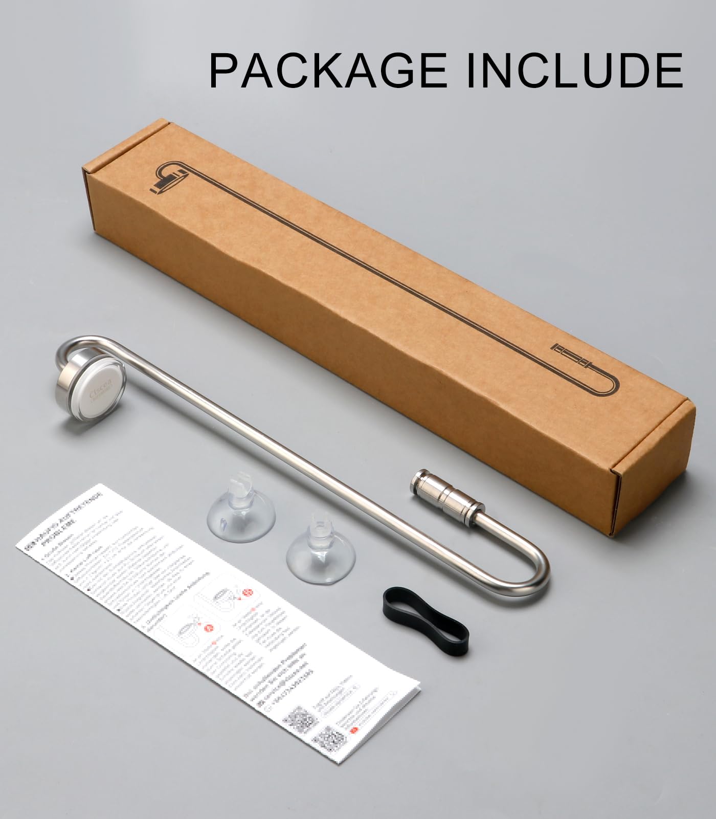 Clscea diffuser with 4/6 mm tubing connection for easy CO2 line integration