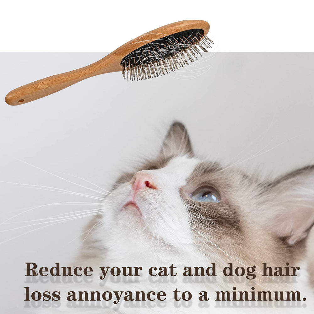 Clumsy Pets helps manage shedding for a tidier coat.