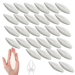 Clyairmao bird cuttlebone six-piece pack supports mineral intake for healthy beak growth.