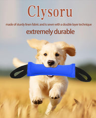 Clysoru interactive tug toy ideal for training and fetch.