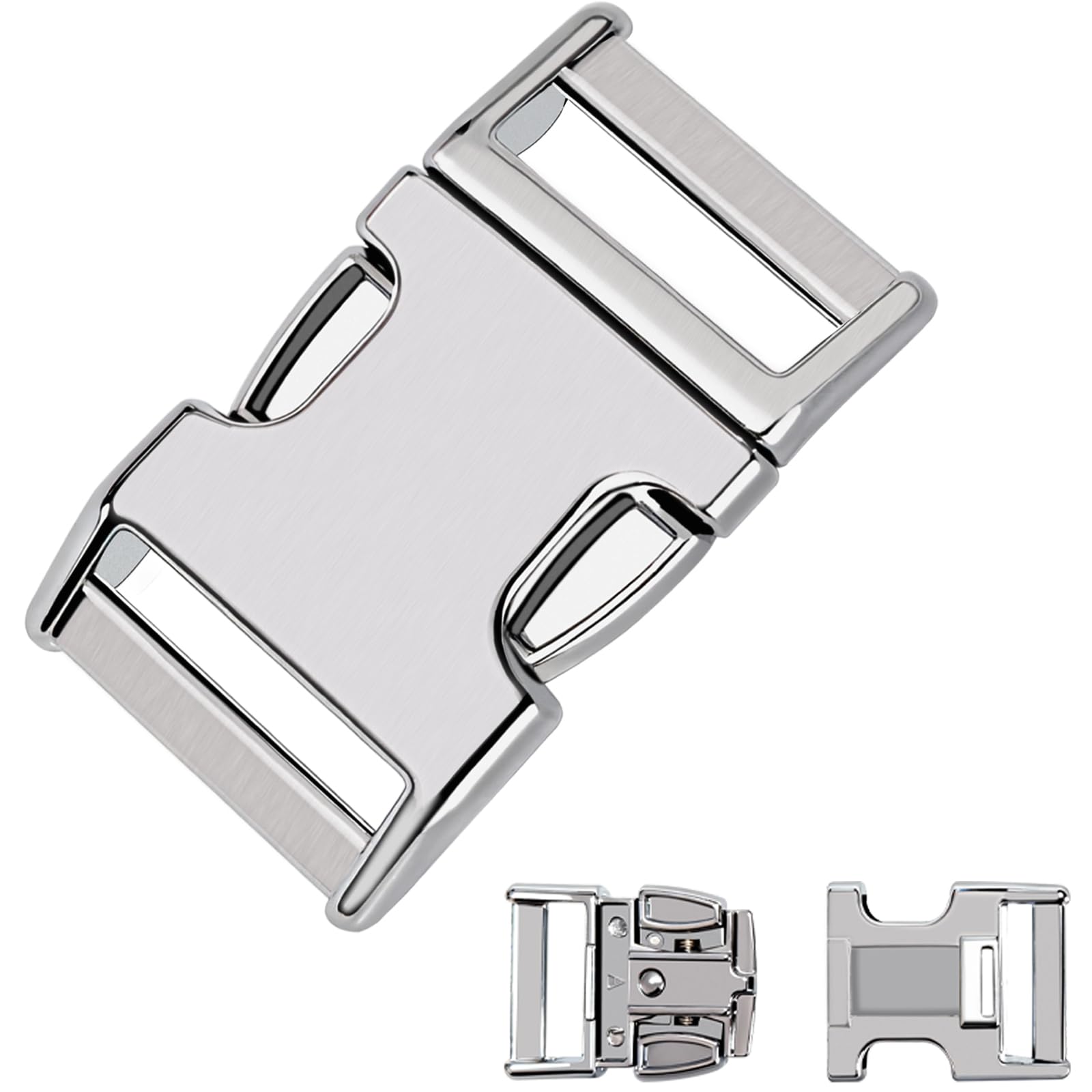 CMIYUYNG stainless steel dog collar buckle with quick-release design