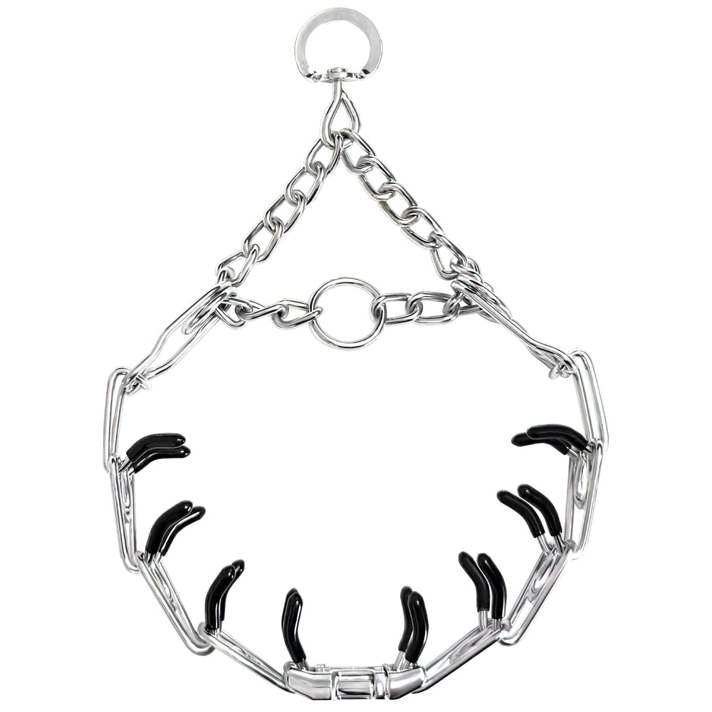 CMIYUYNG prong collar with quick release buckle for easy training sessions