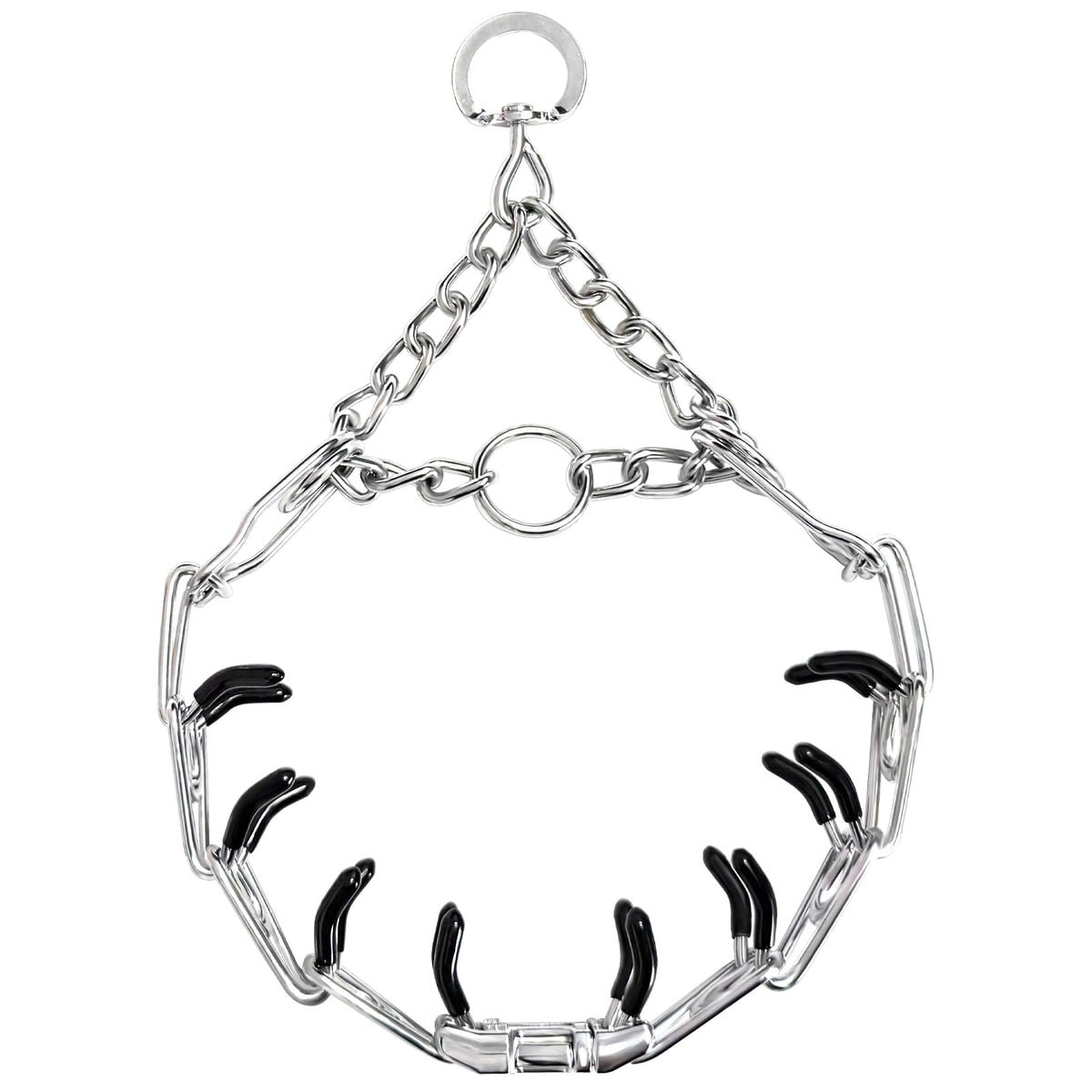 CMIYUYNG prong collar with quick release buckle for easy training sessions