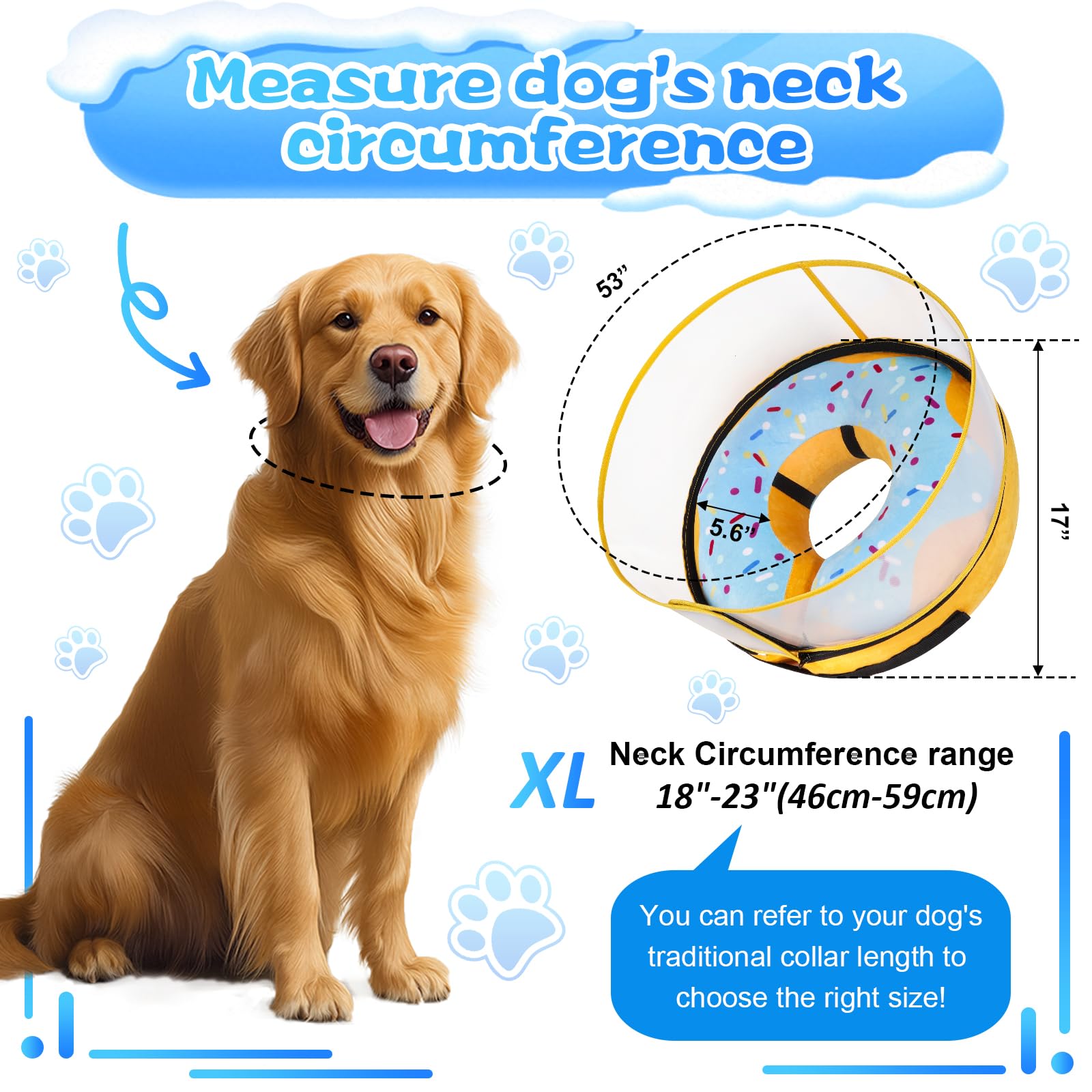 Cneo available sizes from S to XL for small to large pets