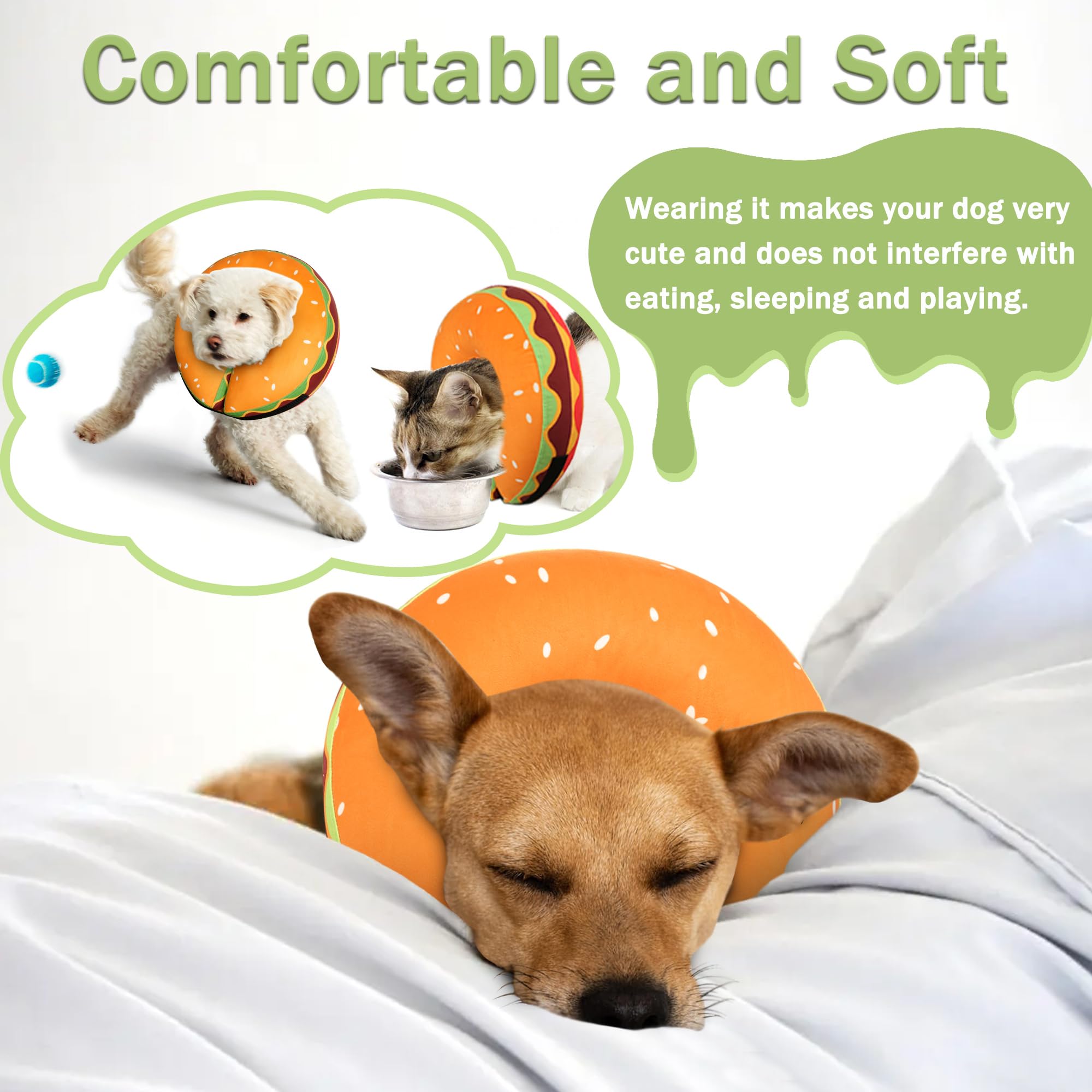 Cneo donut collar folded for storage, ideal travel companion.