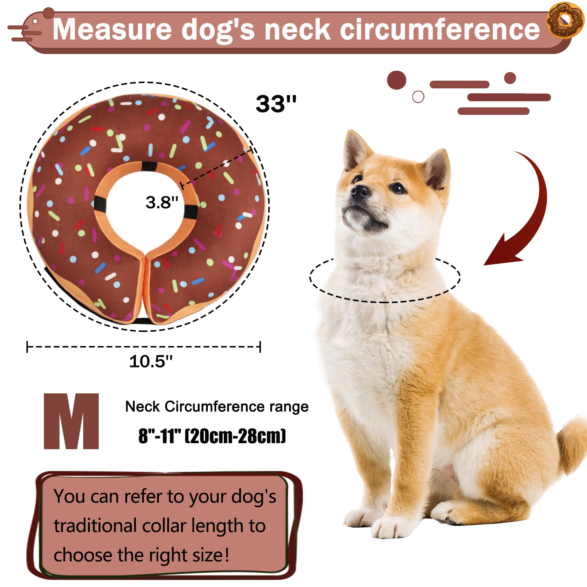 Cneo Donut Collar cheerful donut design supports relaxed wearing during daily activities
