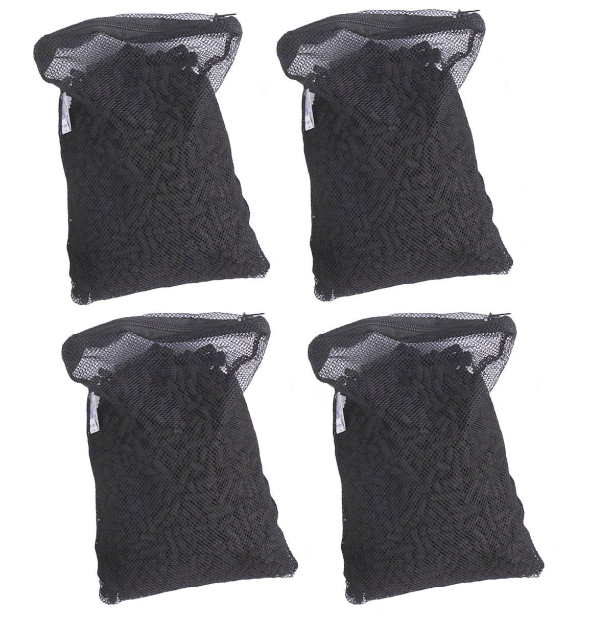 CNZ activated carbon media filter bag for aquariums improves water clarity and odor control.