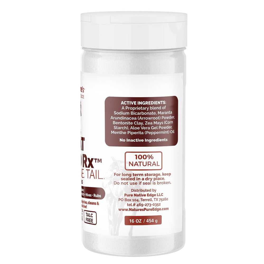 Nature's Pure Edge Coat Guard Rx helps prevent sweet itch near skin.