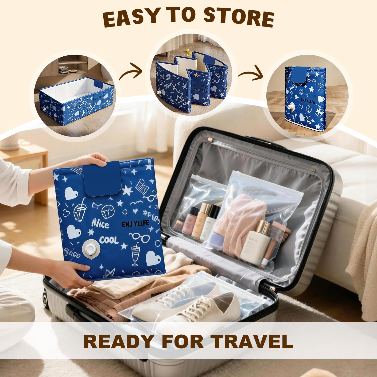 COBOPANDA soft-touch PVC base with insulation for warmth and comfort.