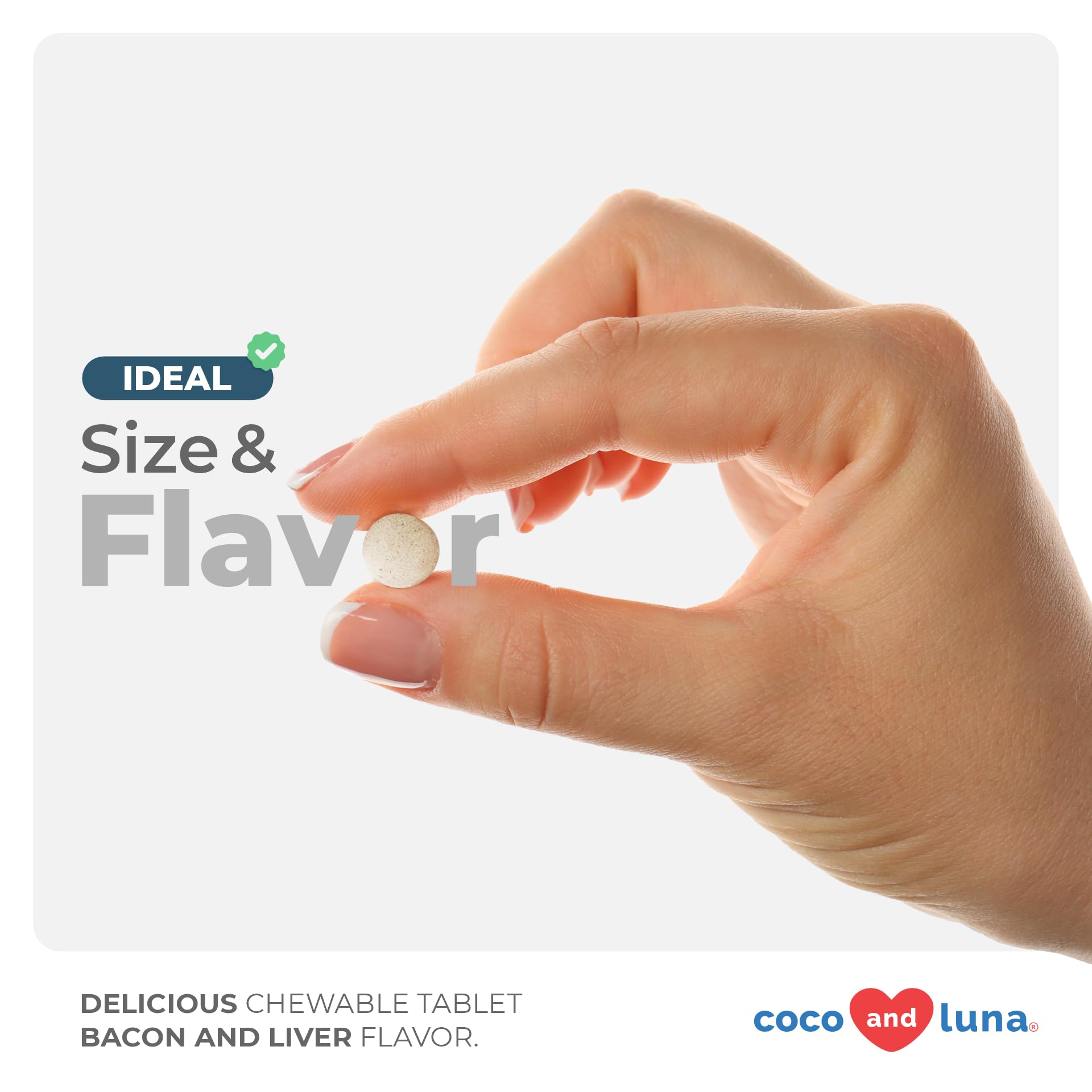 Coco and Luna Eye Health omega-3 cod liver oil illustration.