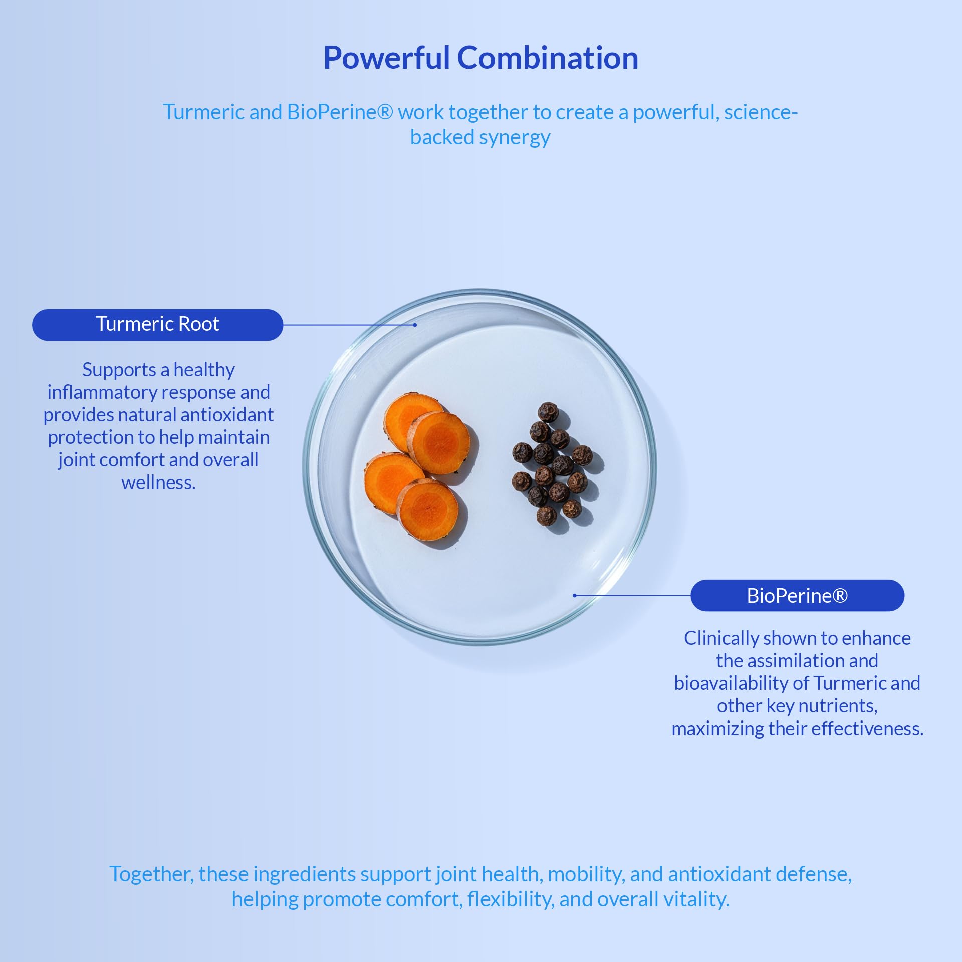 Vet-formulated Coco and Luna turmeric for dogs on label.