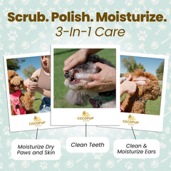 Cocopup dental finger wipes for quick, practical pet dental care