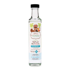CocoTherapy Triplex MCT-3 Oil bottle ready for everyday use.