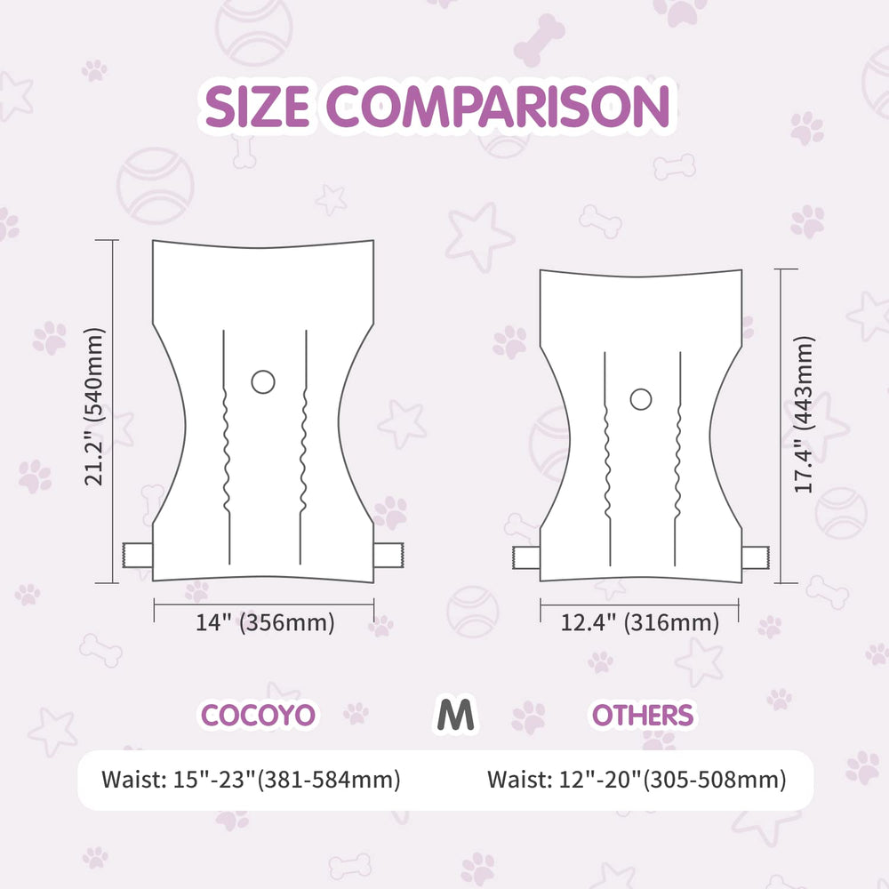 COCOYO diaper with 360-degree leak protection for confident daytime wear.