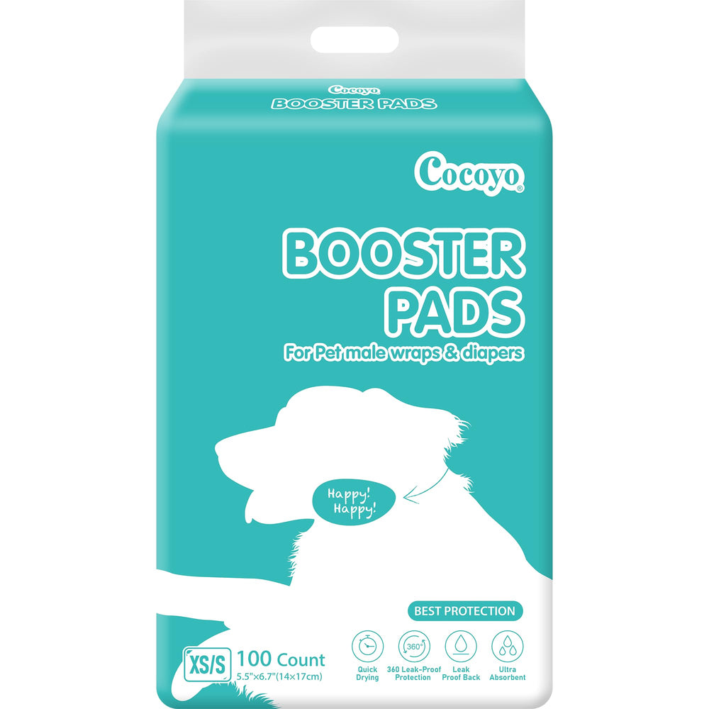 COCOYO Booster Pads with absorbent core for reliable leak protection.